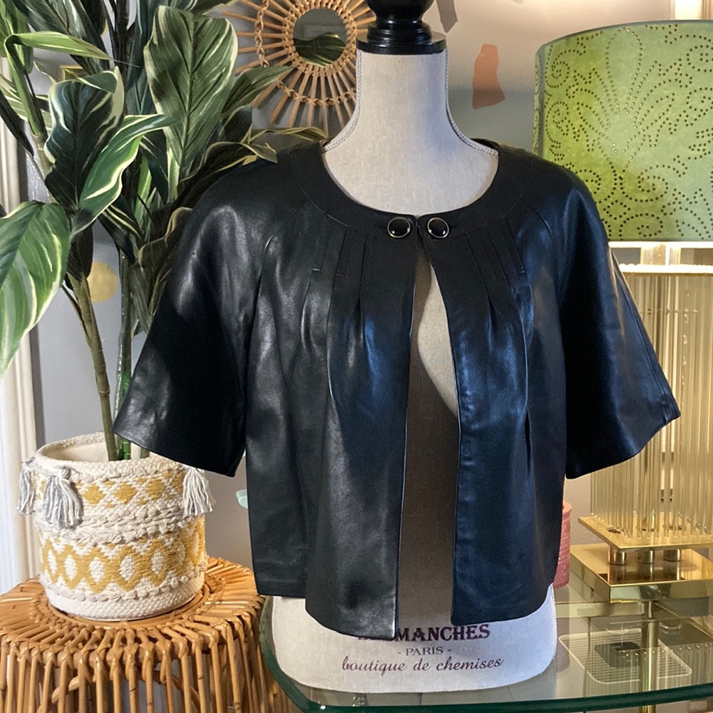 Women’s vintage real leather jacket
